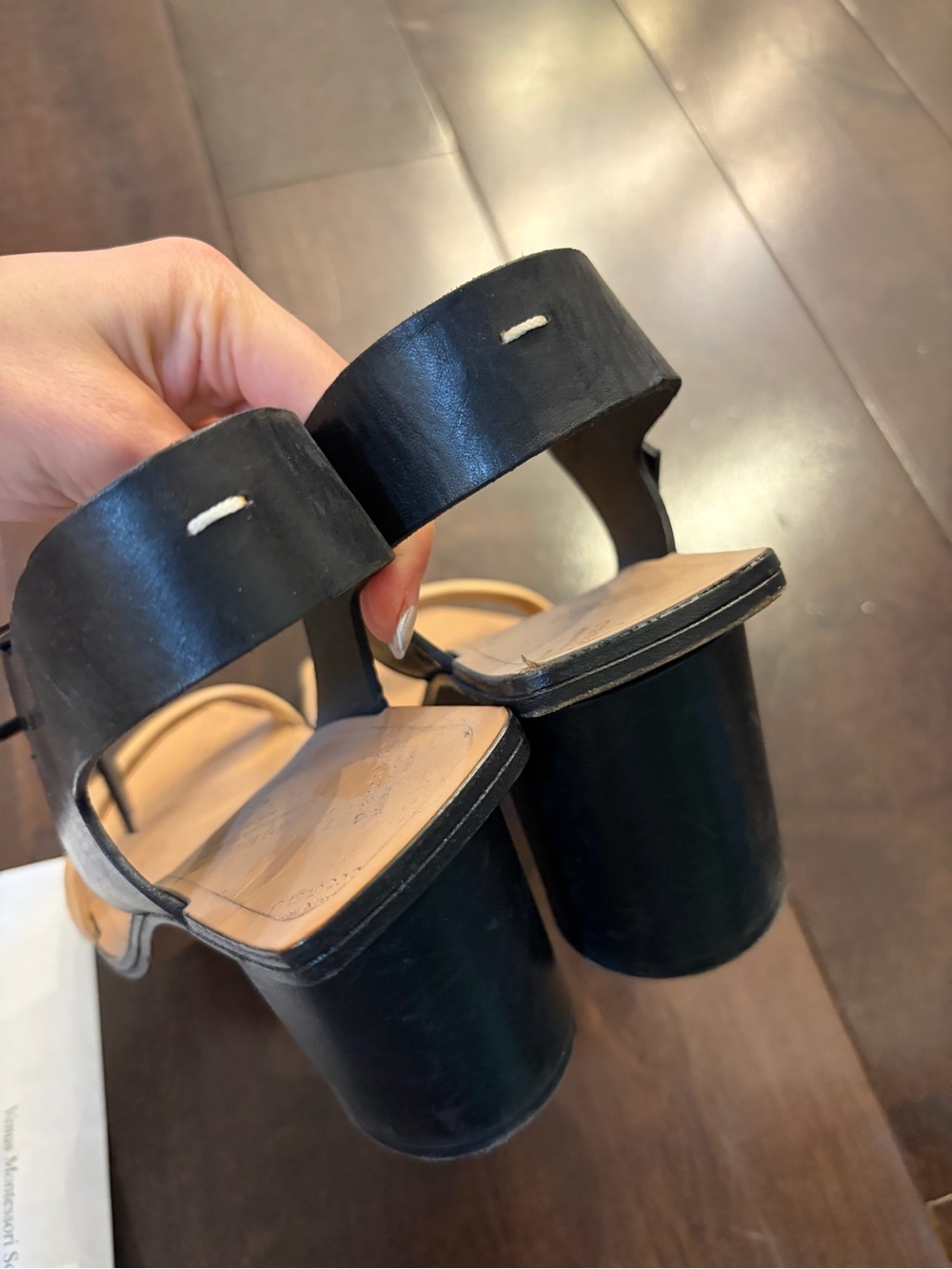 Maison Margiela Block Heel Sandals - Picture 4 of 6